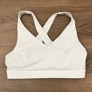 Lululemon Size 10 Envital Bra *Medium Support, B/C Cup | White